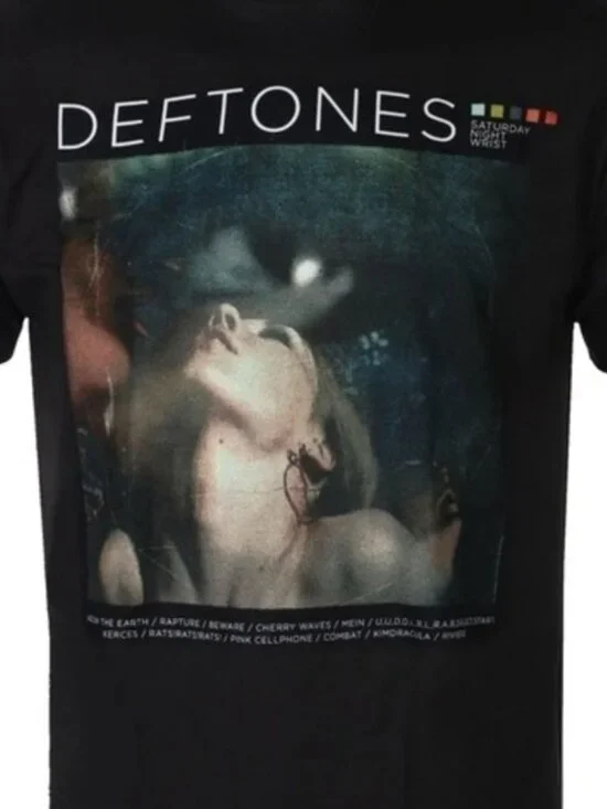 Hip Hop 90s Retro T-shirt Deftones - Saturday Night Wrist T Shirt   248 - Picture 2 of 5